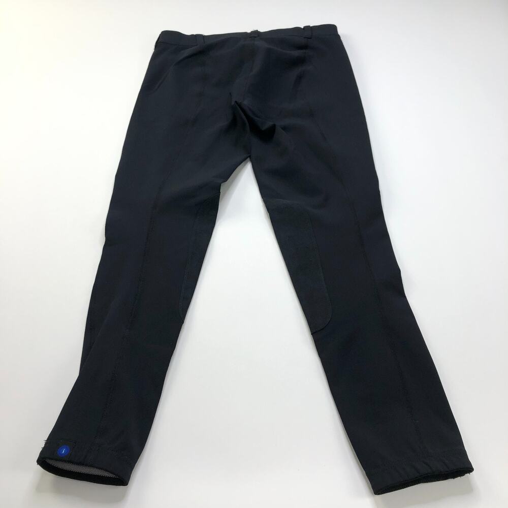Irideon Large (Fit 30W 26.5L) Equestrian Breeches Mid Rise Knee Patch Pants